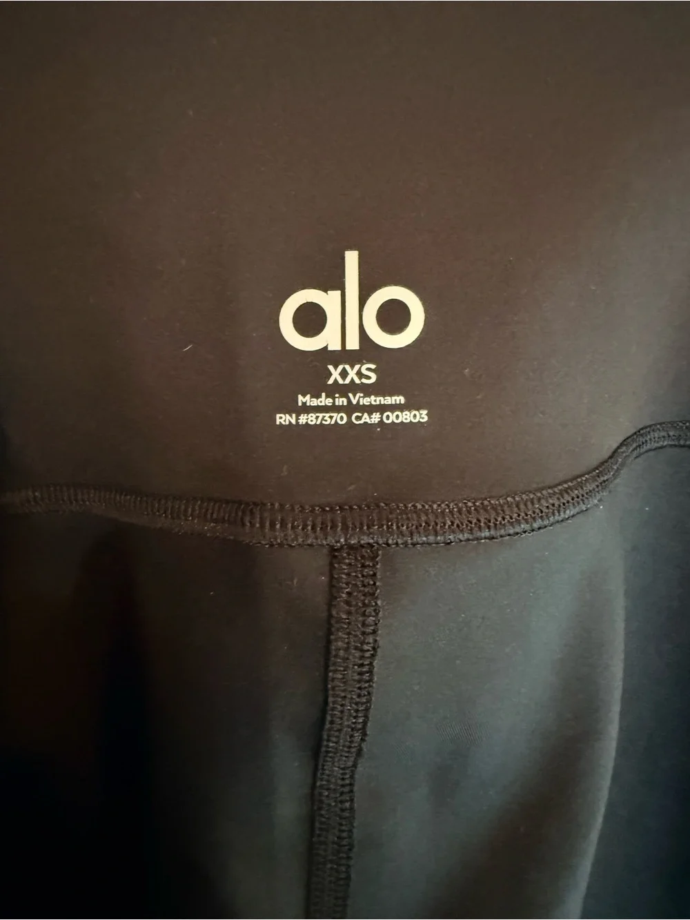 Alo Yoga Airlift High-Waist Leggings Black XXS Sculpting Activewear